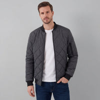 Herren Steppjacke im Bomber-Schnitt mit Rippbündchen | Walter