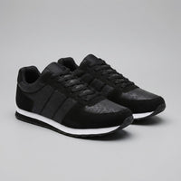 Herren Kunstledersneaker mit grafischem Muster | Frowin