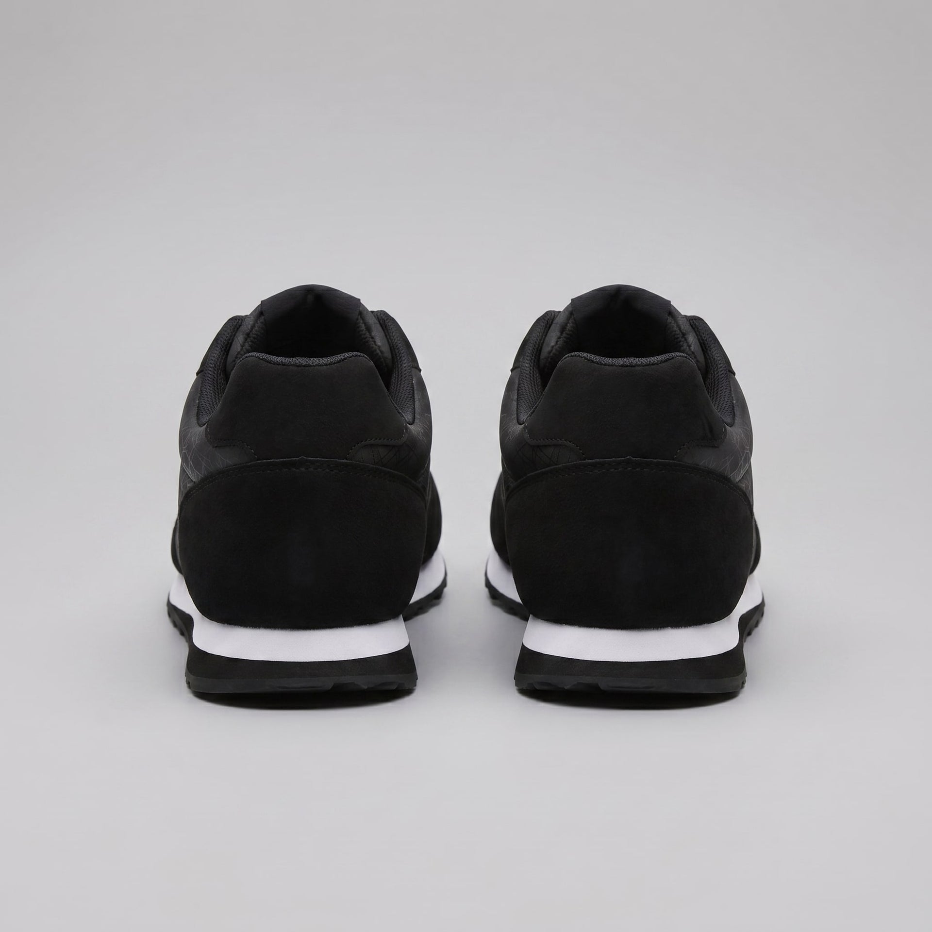 Herren Kunstledersneaker mit grafischem Muster | Frowin