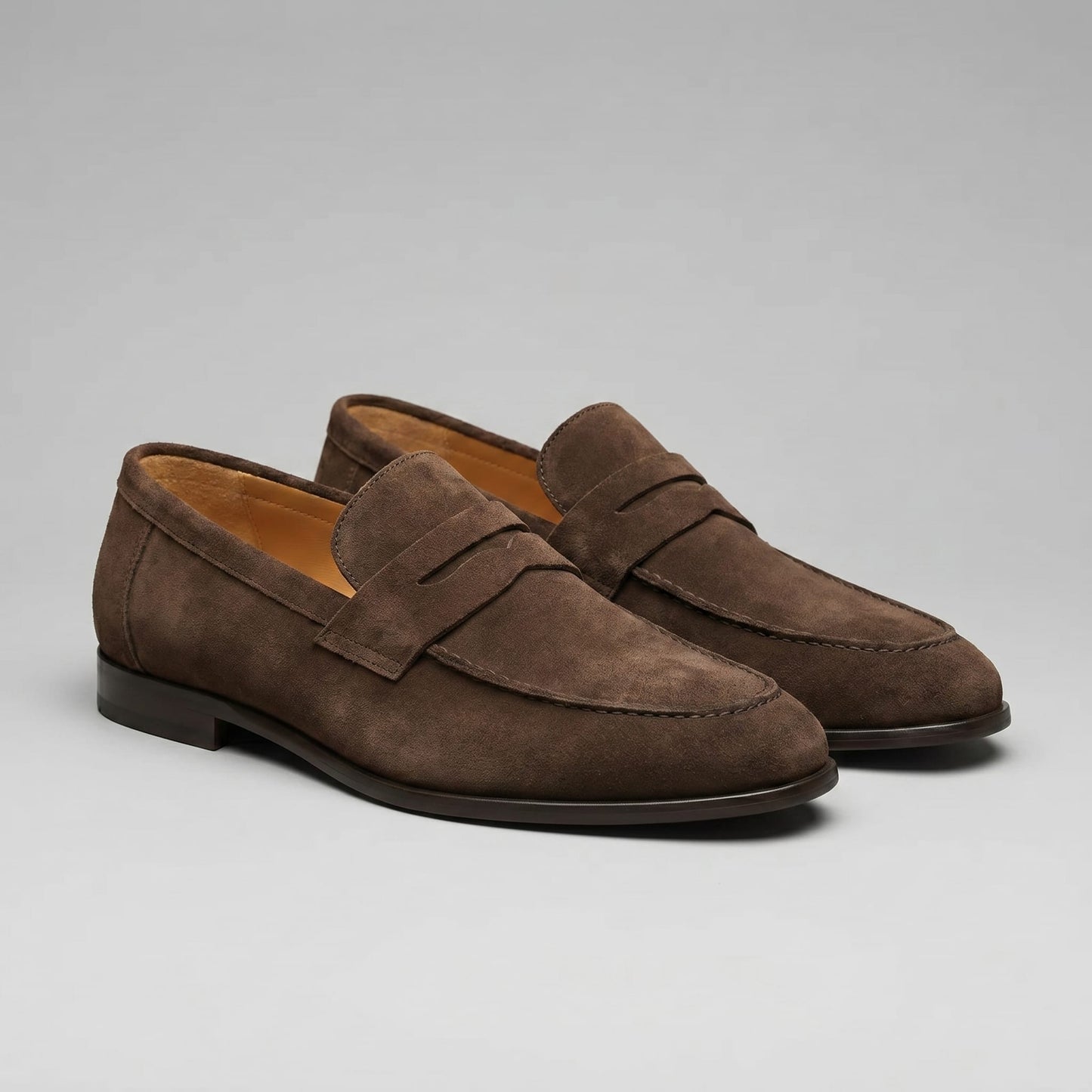 Herren Wildleder-Loafer mit Penny-Riemen | Ingmar_2