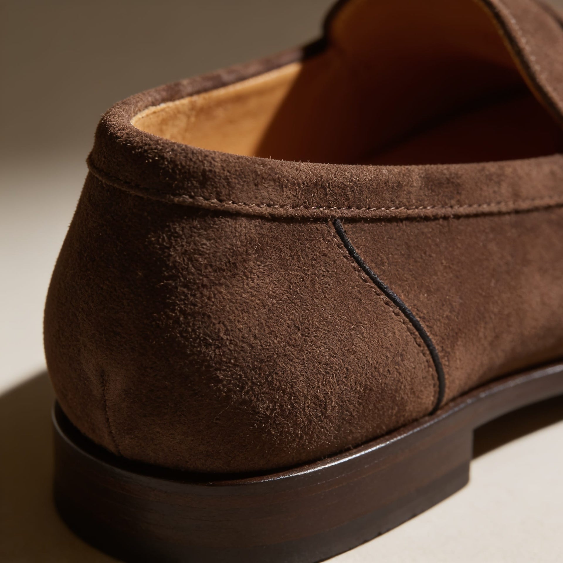 Herren Wildleder-Loafer mit Penny-Riemen | Ingmar