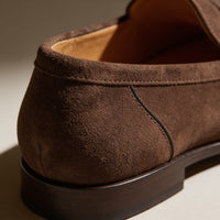 Herren Wildleder-Loafer mit Penny-Riemen | Ingmar