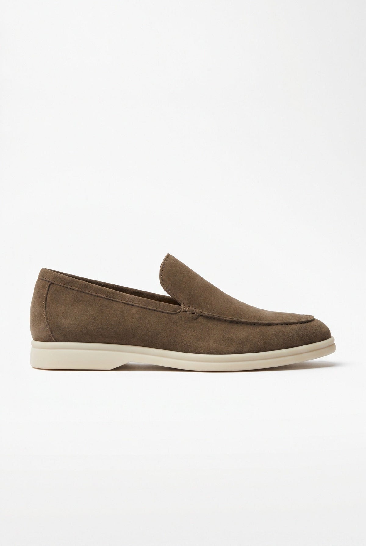 Herren Wildleder-Loafer mit Kontrastsohle | Ingo_1