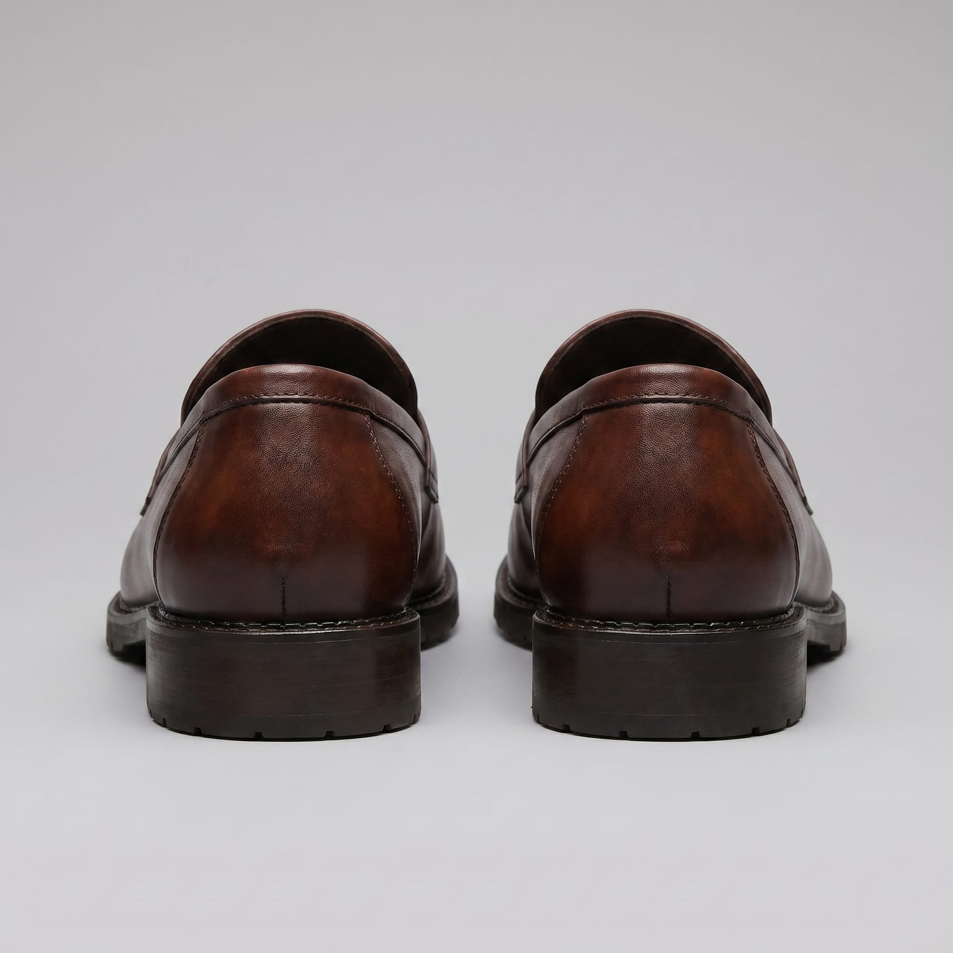 Herren Kunstleder-Loafer mit Lochmuster | Ingolf