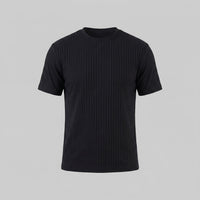 Herren Rippshirt Slim Fit mit Rundhalsausschnitt | Hellmut