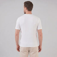 Herren Rippshirt Slim Fit mit Rundhalsausschnitt | Hellmut