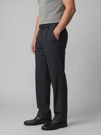 Herren Bundfaltenhose mit Nadelstreifen | Klemens