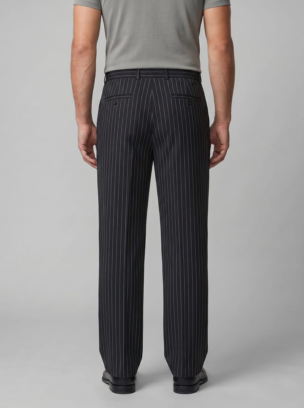 Herren Bundfaltenhose mit Nadelstreifen | Klemens