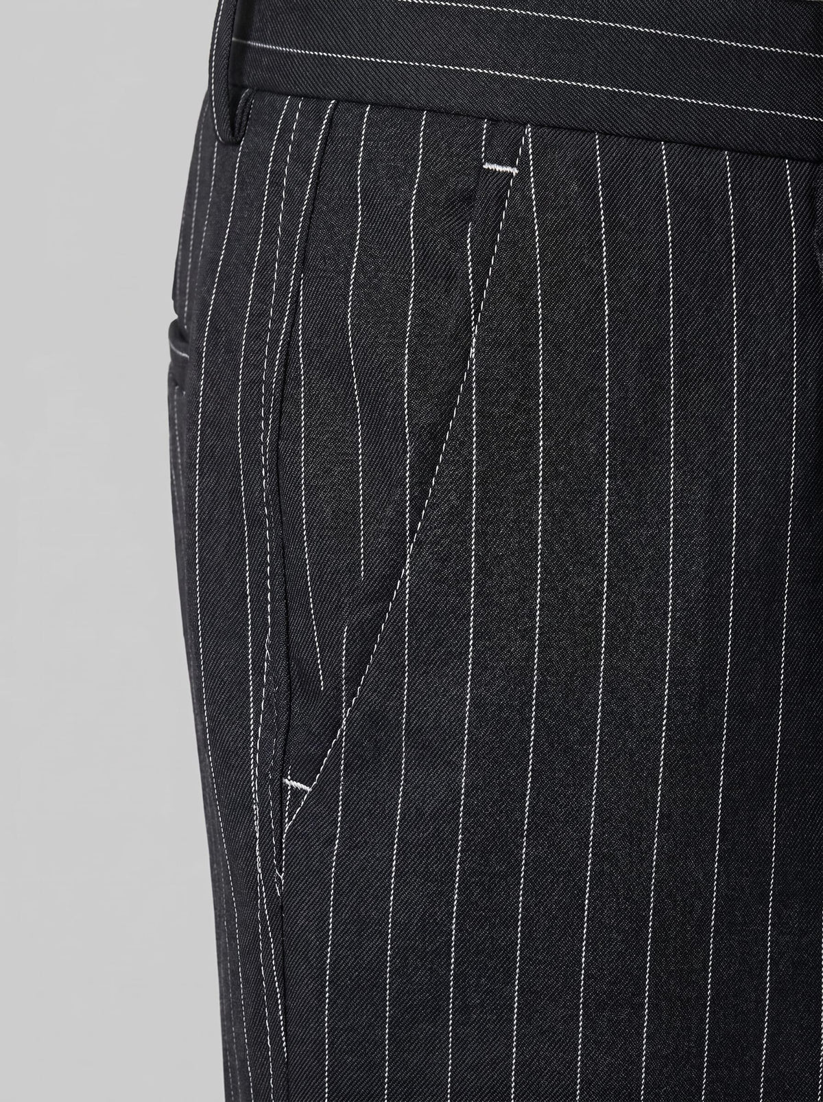 Herren Bundfaltenhose mit Nadelstreifen | Klemens_4