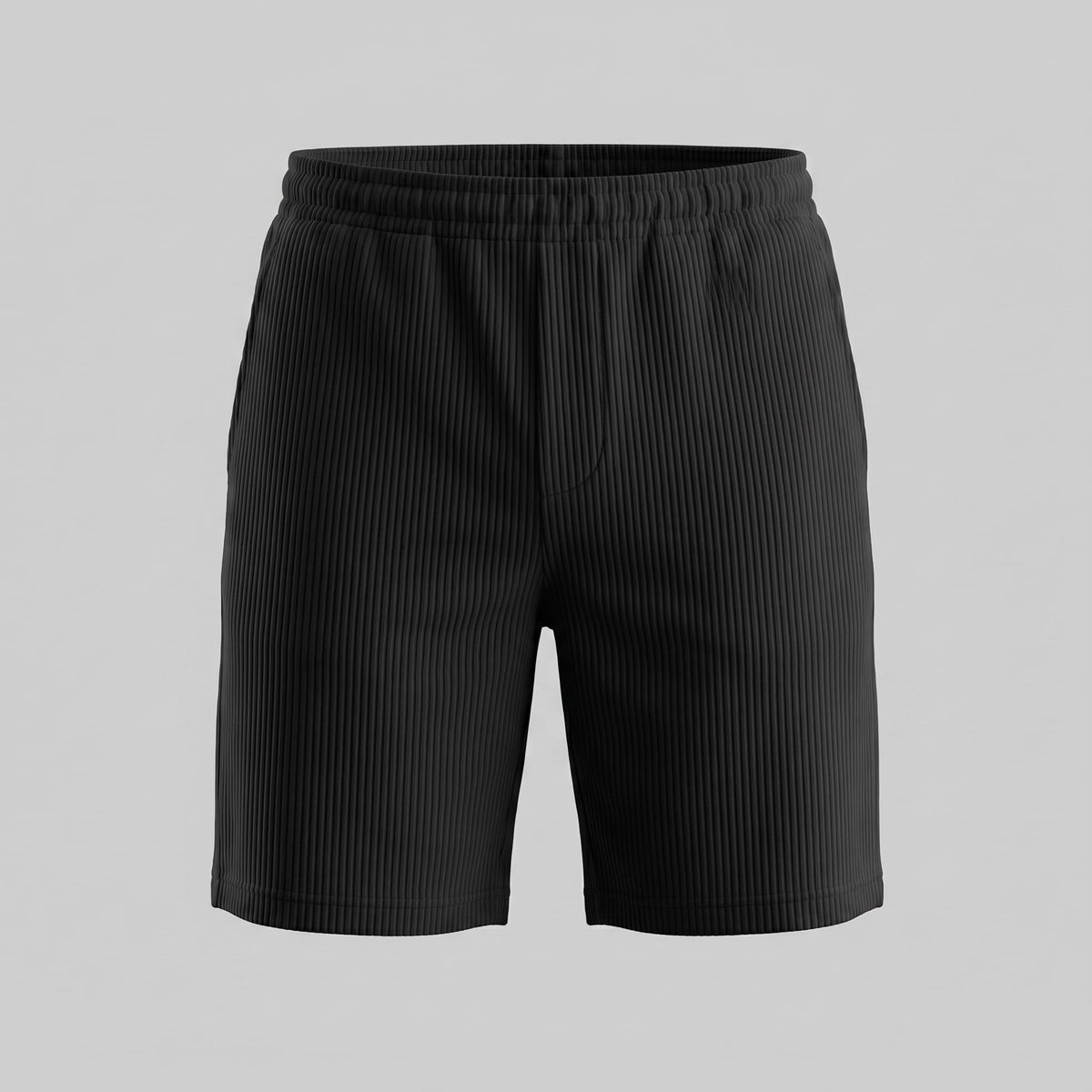 Herren Plisseeshorts mit Elastikbund | Roderich_10
