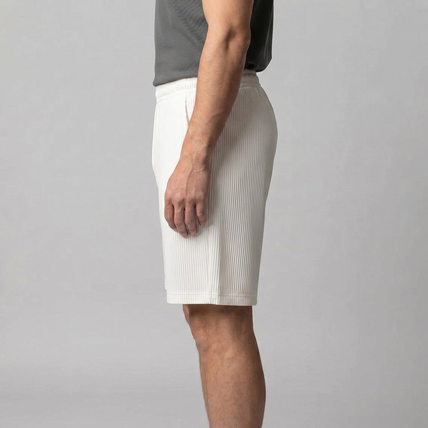 Herren Plisseeshorts mit Elastikbund | Roderich_2