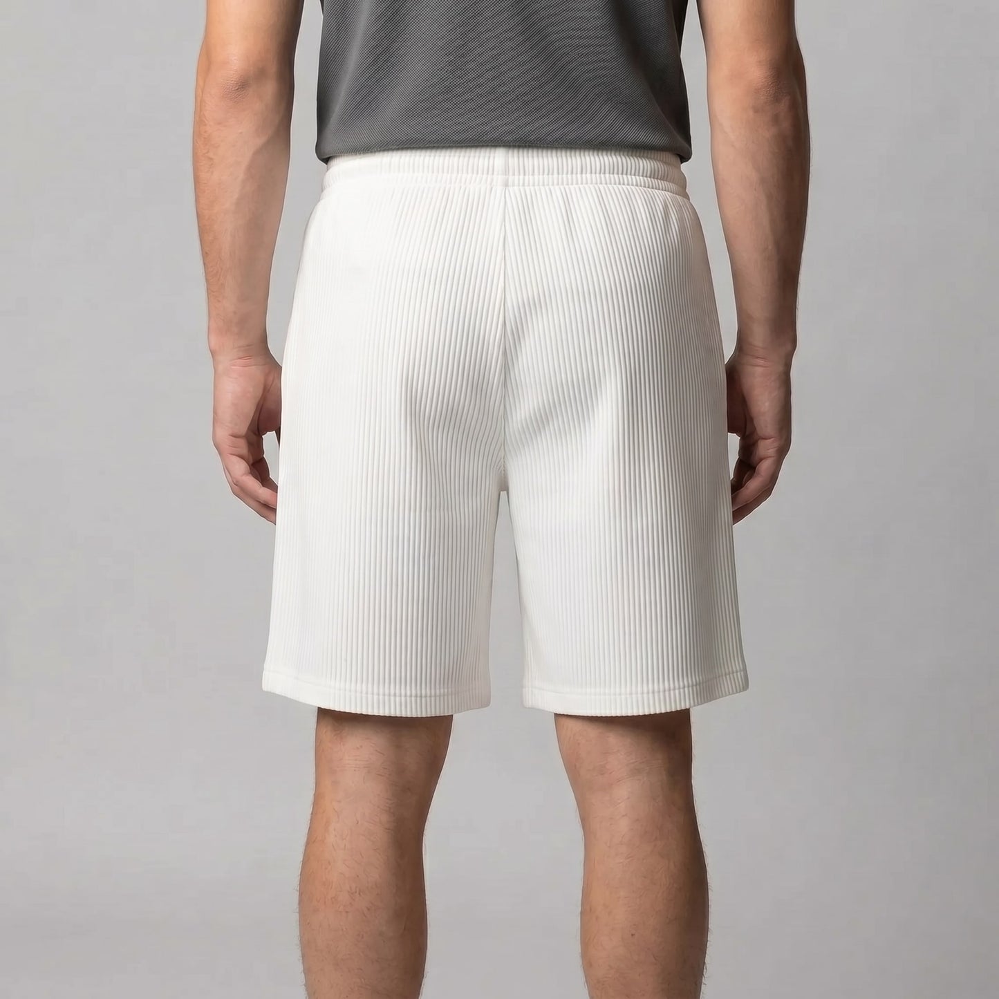 Herren Plisseeshorts mit Elastikbund | Roderich_3
