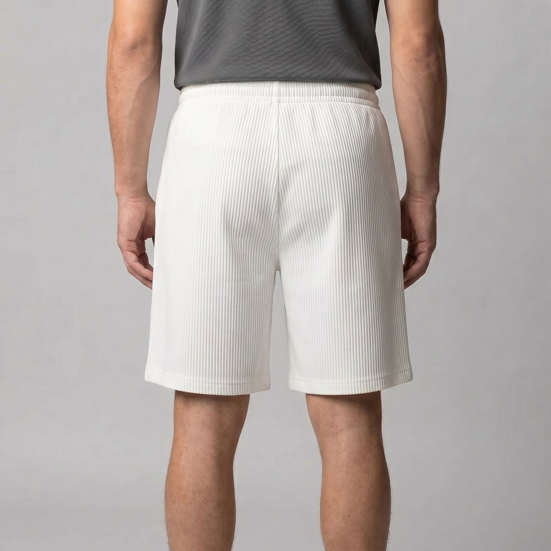 Herren Plisseeshorts mit Elastikbund | Roderich