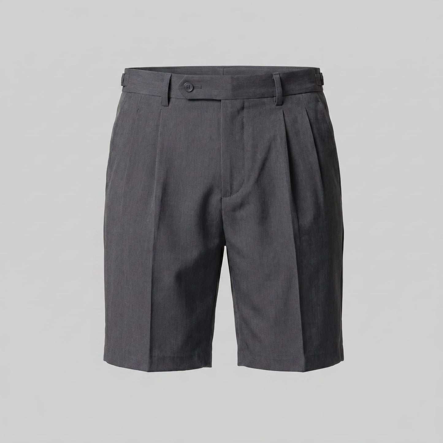 Herren Bundfaltenshorts mit Seitenschnalle | Roman_5