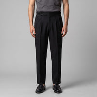 Herren Bundfaltenhose mit Aufschlag | Konrad