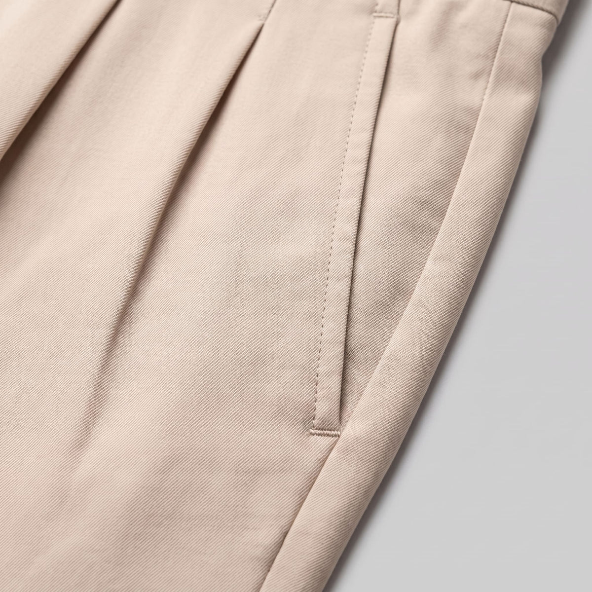 Herren Bundfaltenhose mit Aufschlag | Konrad