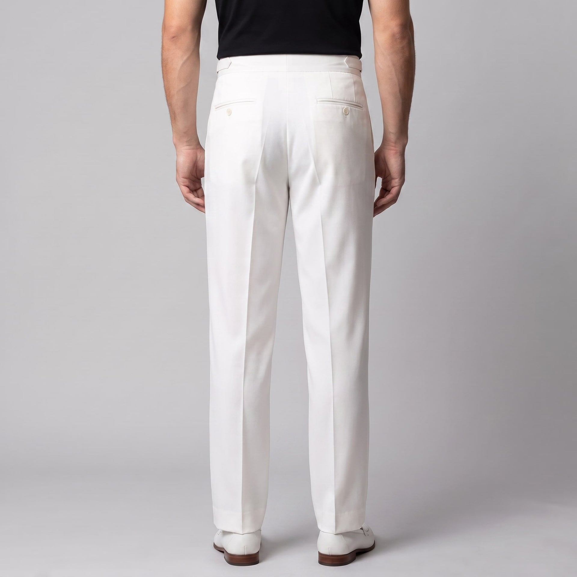 Herren Bundfaltenhose mit Aufschlag | Konrad