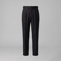 Herren Bundfaltenhose mit Aufschlag | Konrad