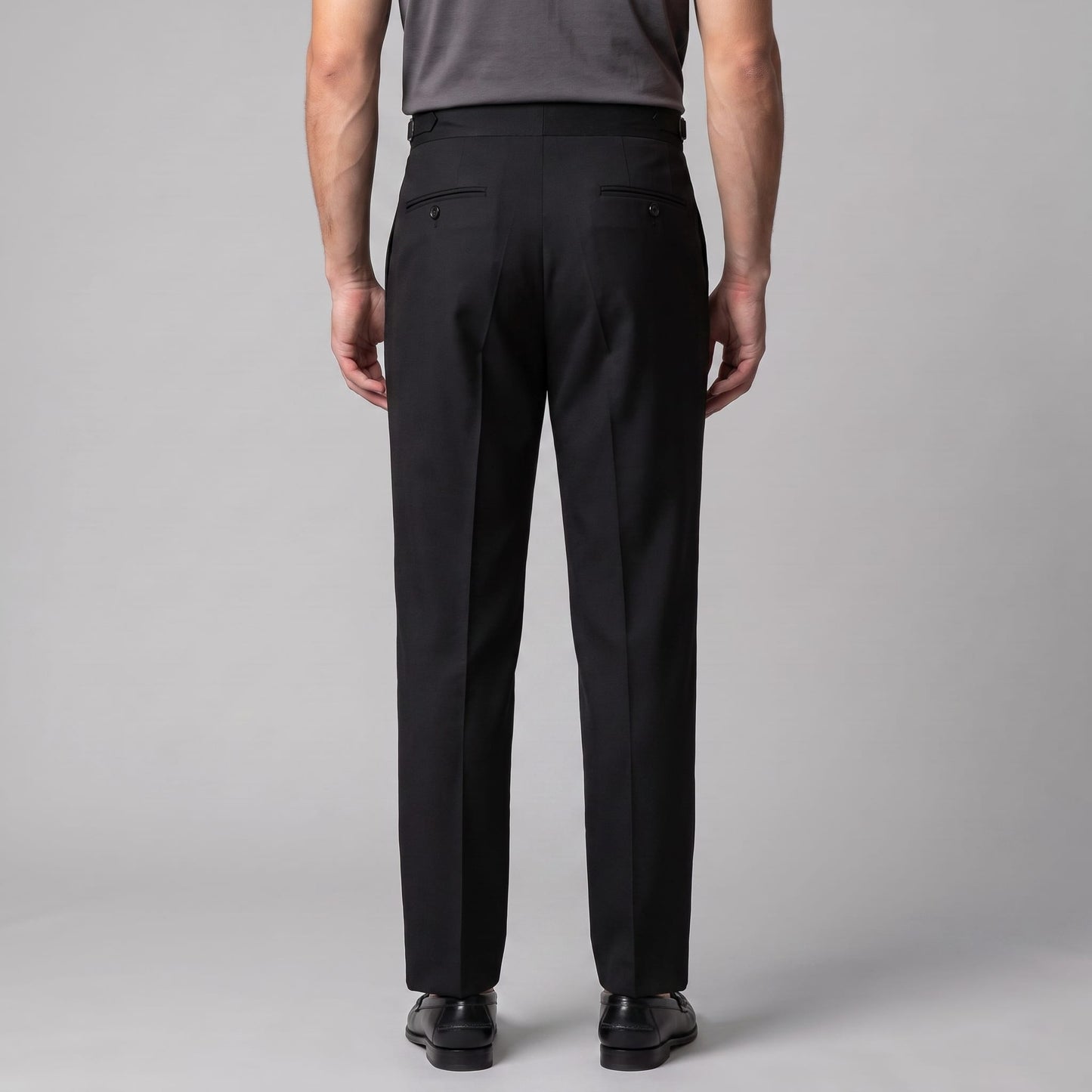 Herren Bundfaltenhose mit Aufschlag | Konrad_3