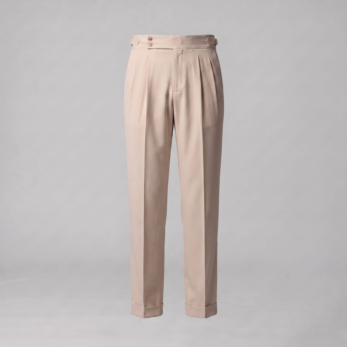 Herren Bundfaltenhose mit Aufschlag | Konrad_8