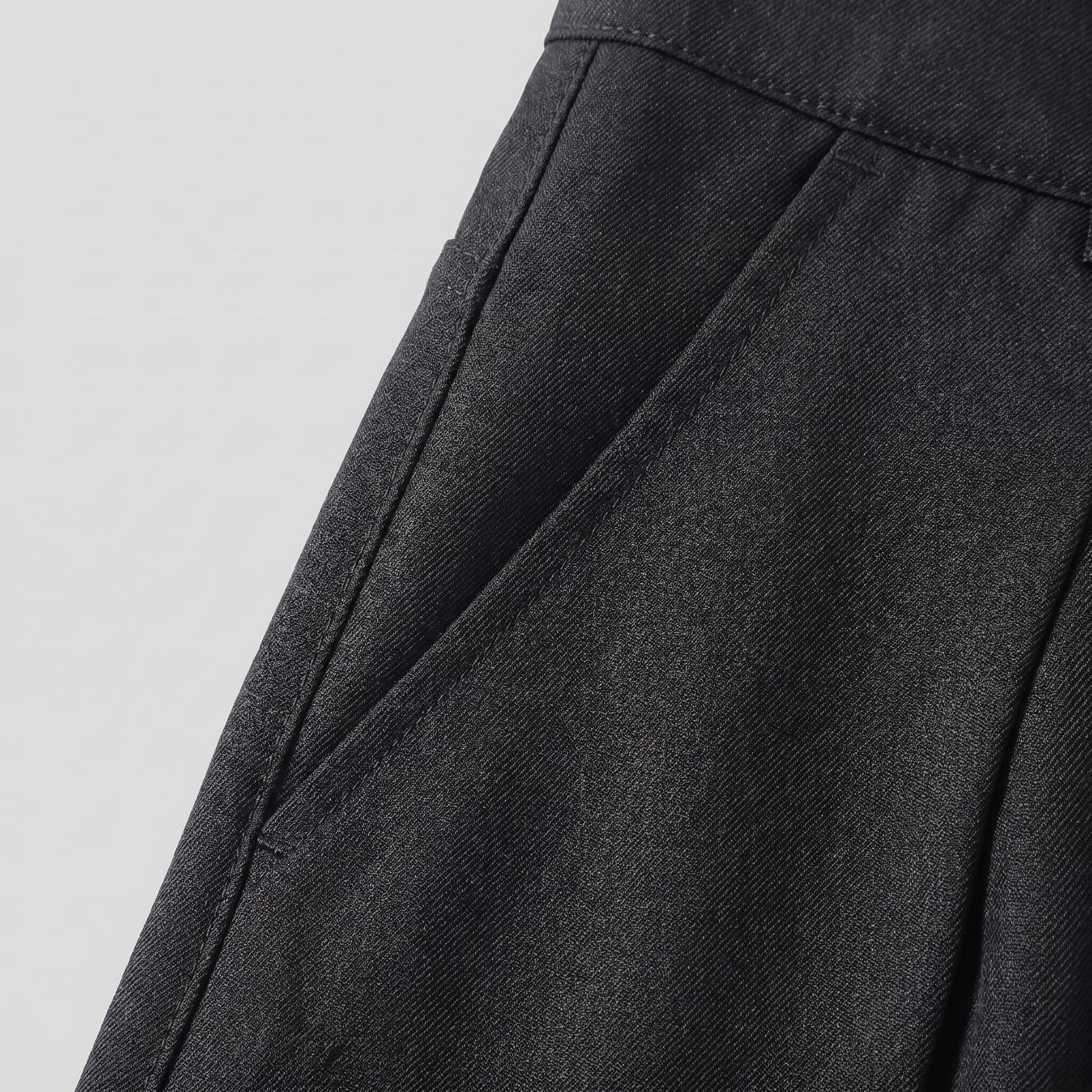 Herren Bundfaltenhose mit weitem Bein | Adam