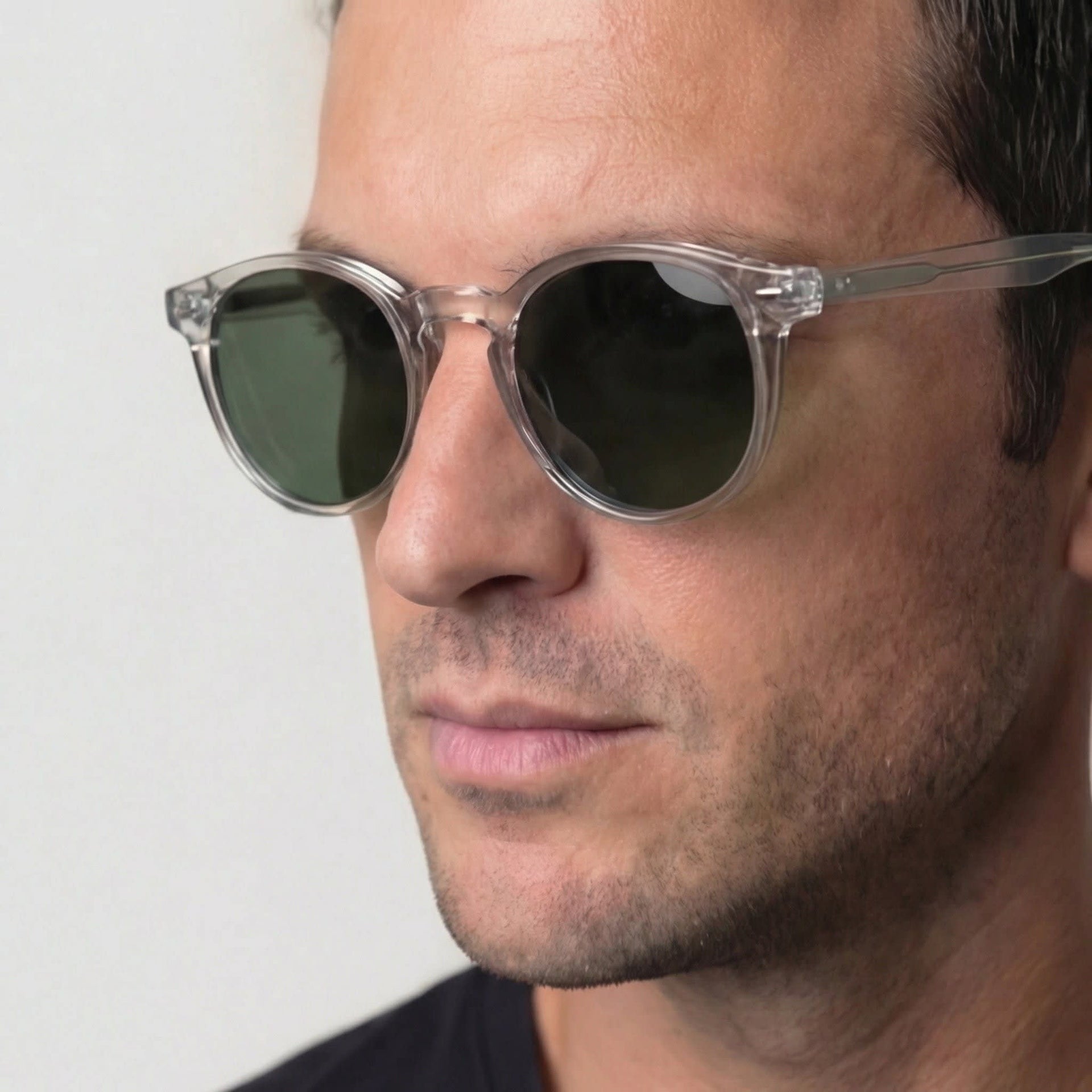 Herren Sonnenbrille polarisiert in Rundform | Hansjörg