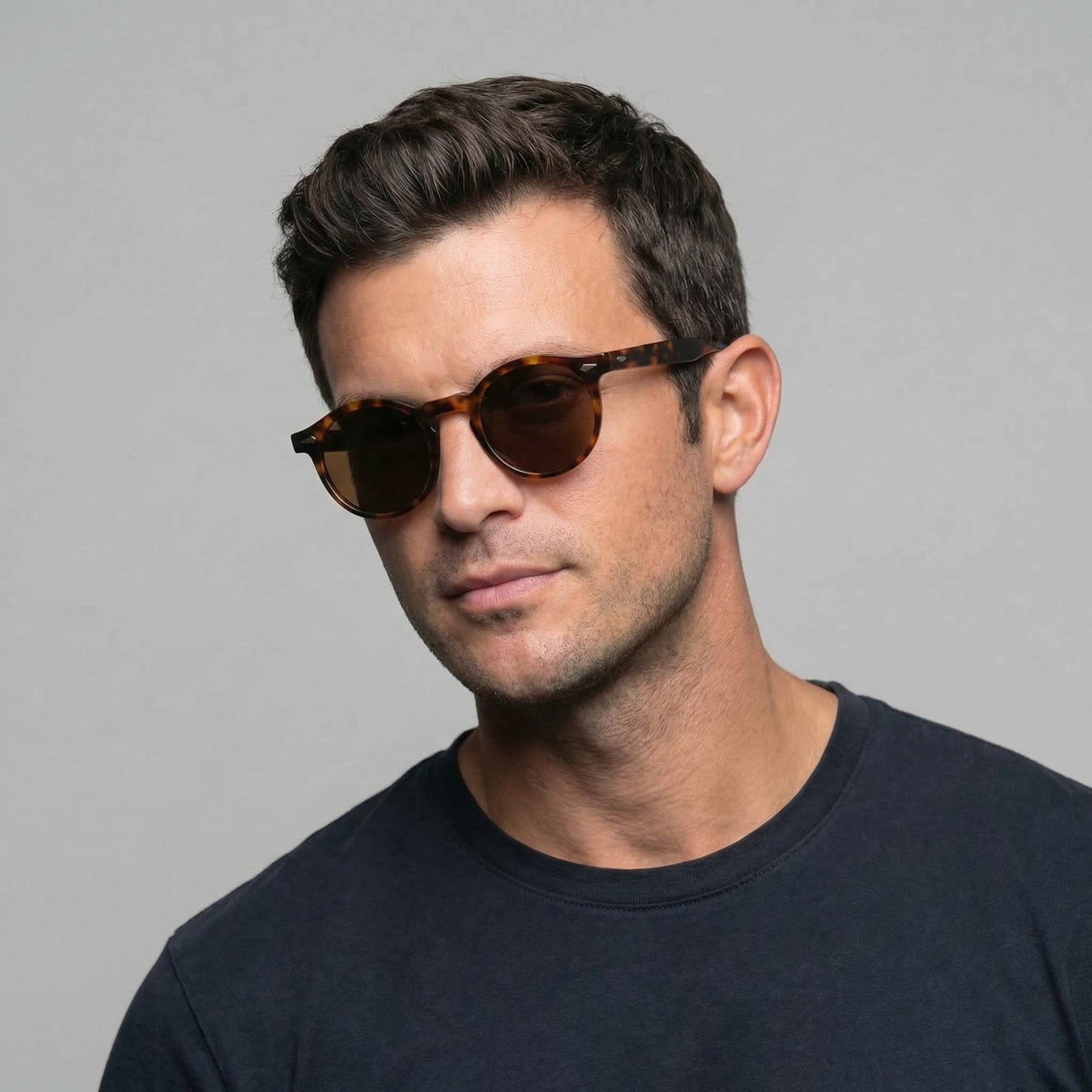 Herren Sonnenbrille polarisiert in Rundform | Hansjörg_7