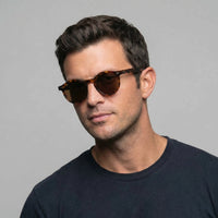 Herren Sonnenbrille polarisiert in Rundform | Hansjörg