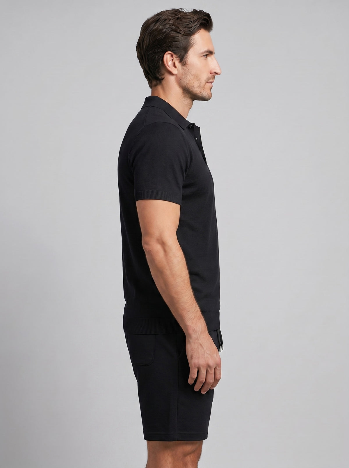 Herren Polo-Set mit Shorts und Kordelzug | Manfred