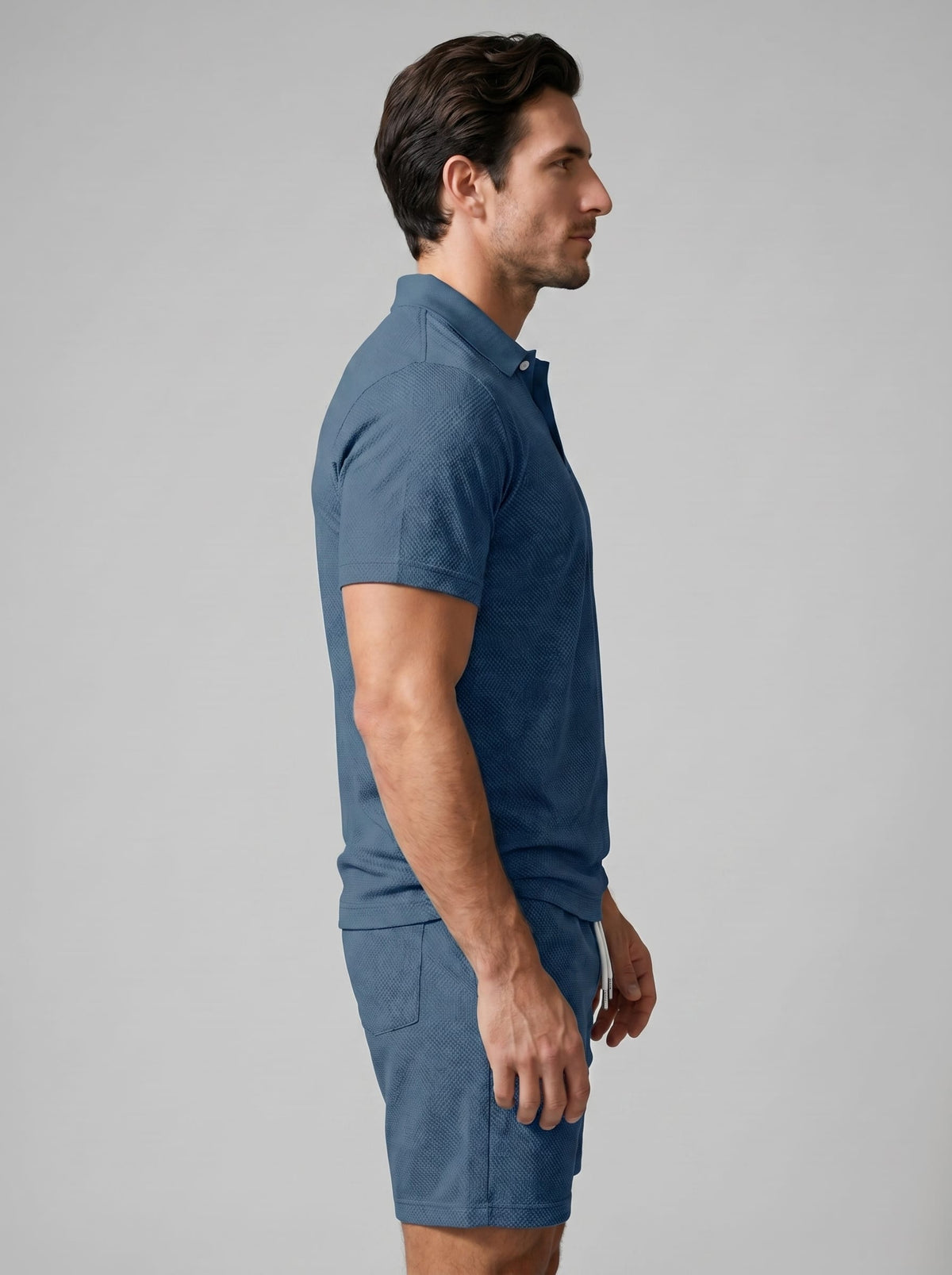 Herren Polo-Set mit Shorts und Kordelzug | Manfred