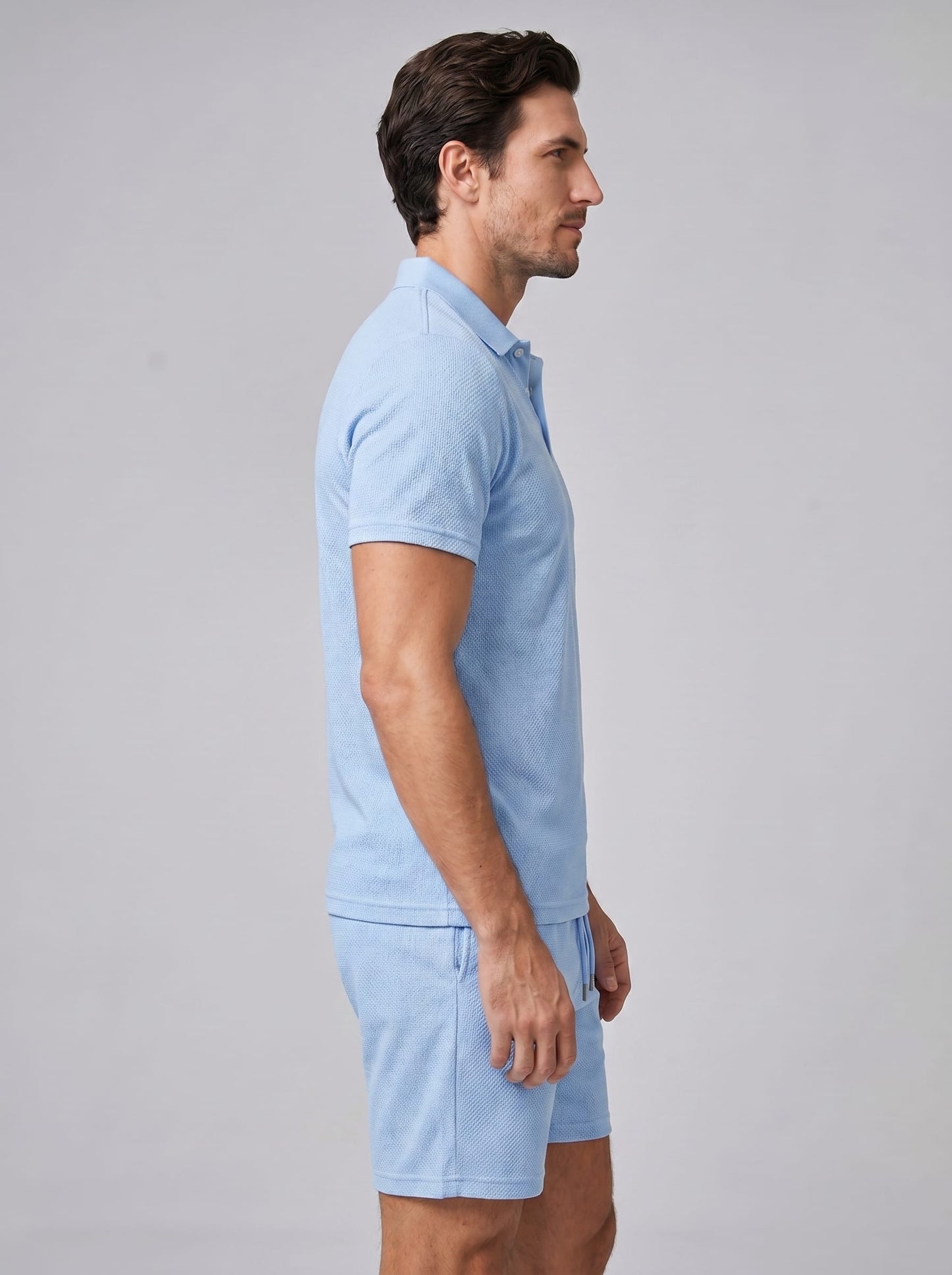 Herren Polo-Set mit Shorts und Kordelzug | Manfred_2