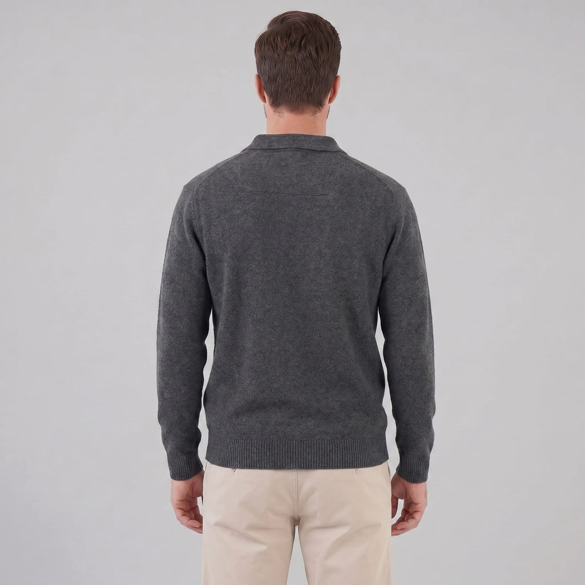 Herren Strickpullover mit Polokragen | Simon_13