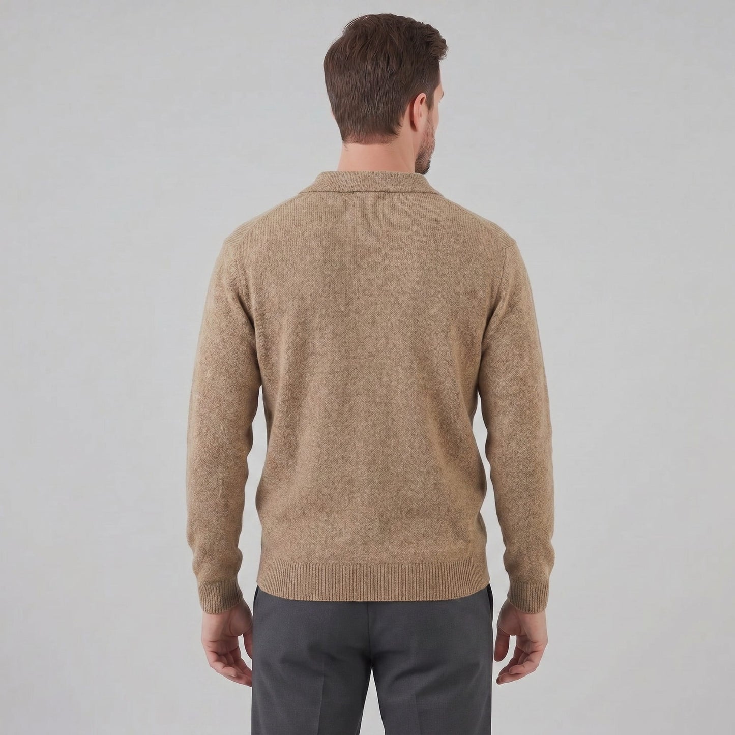 Herren Strickpullover mit Polokragen | Simon_18