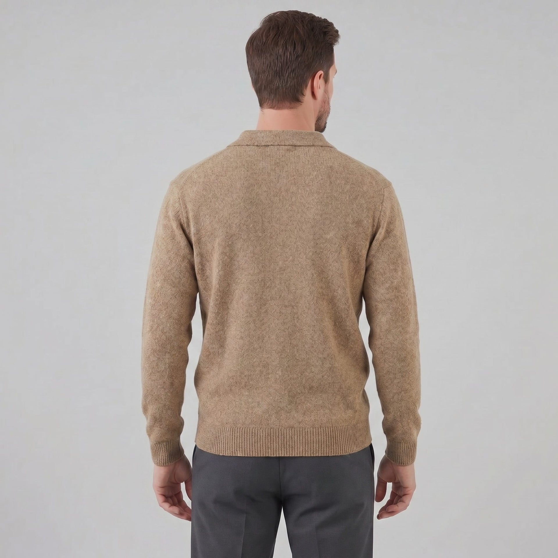 Herren Strickpullover mit Polokragen | Simon