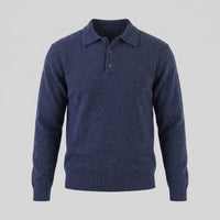 Herren Strickpullover mit Polokragen | Simon