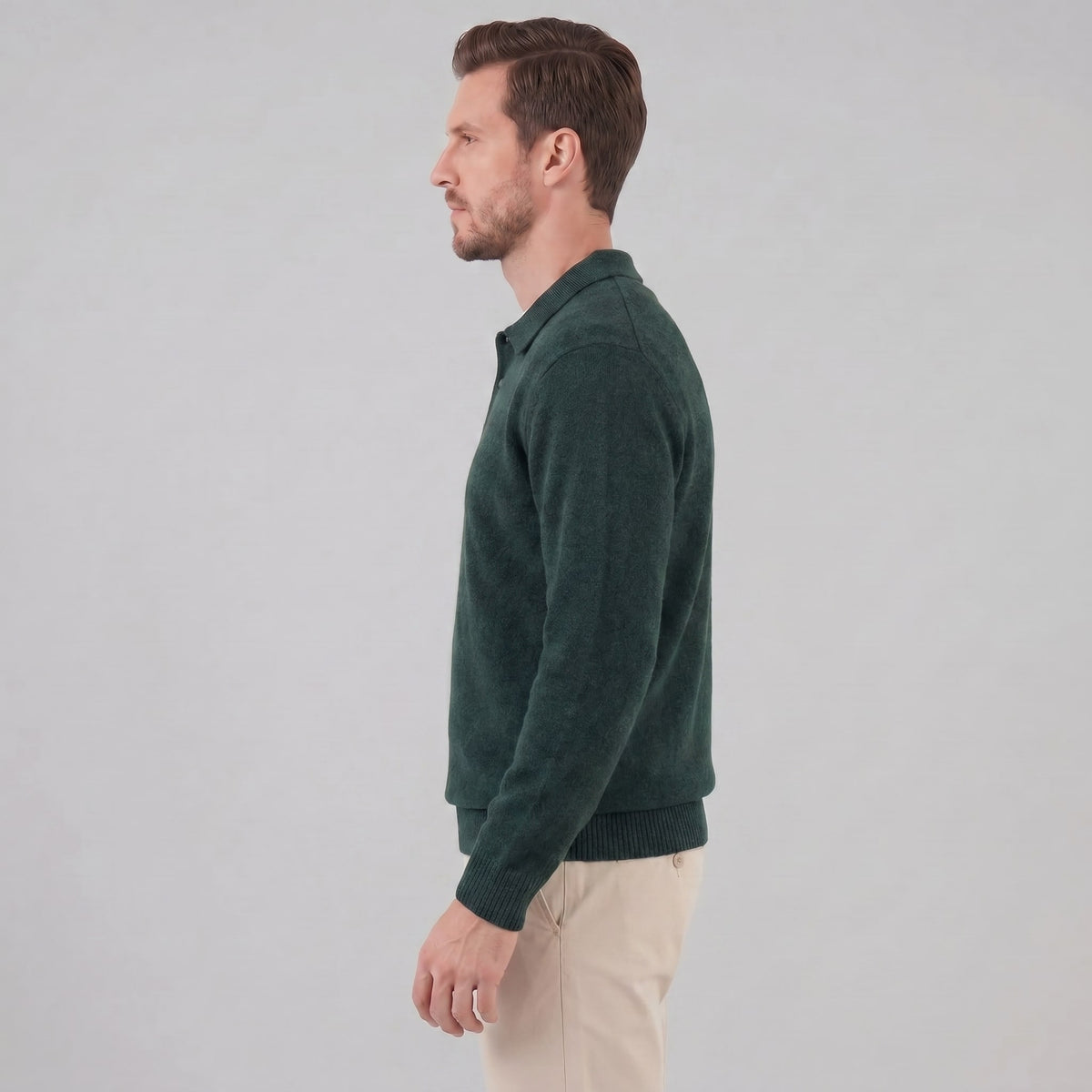 Herren Strickpullover mit Polokragen | Simon_27