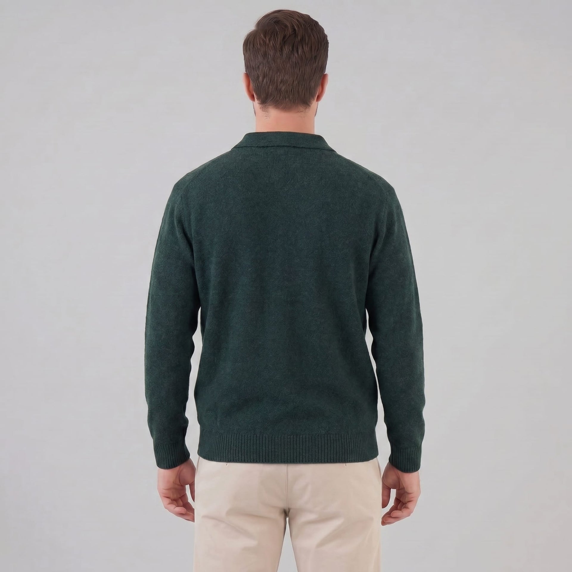 Herren Strickpullover mit Polokragen | Simon