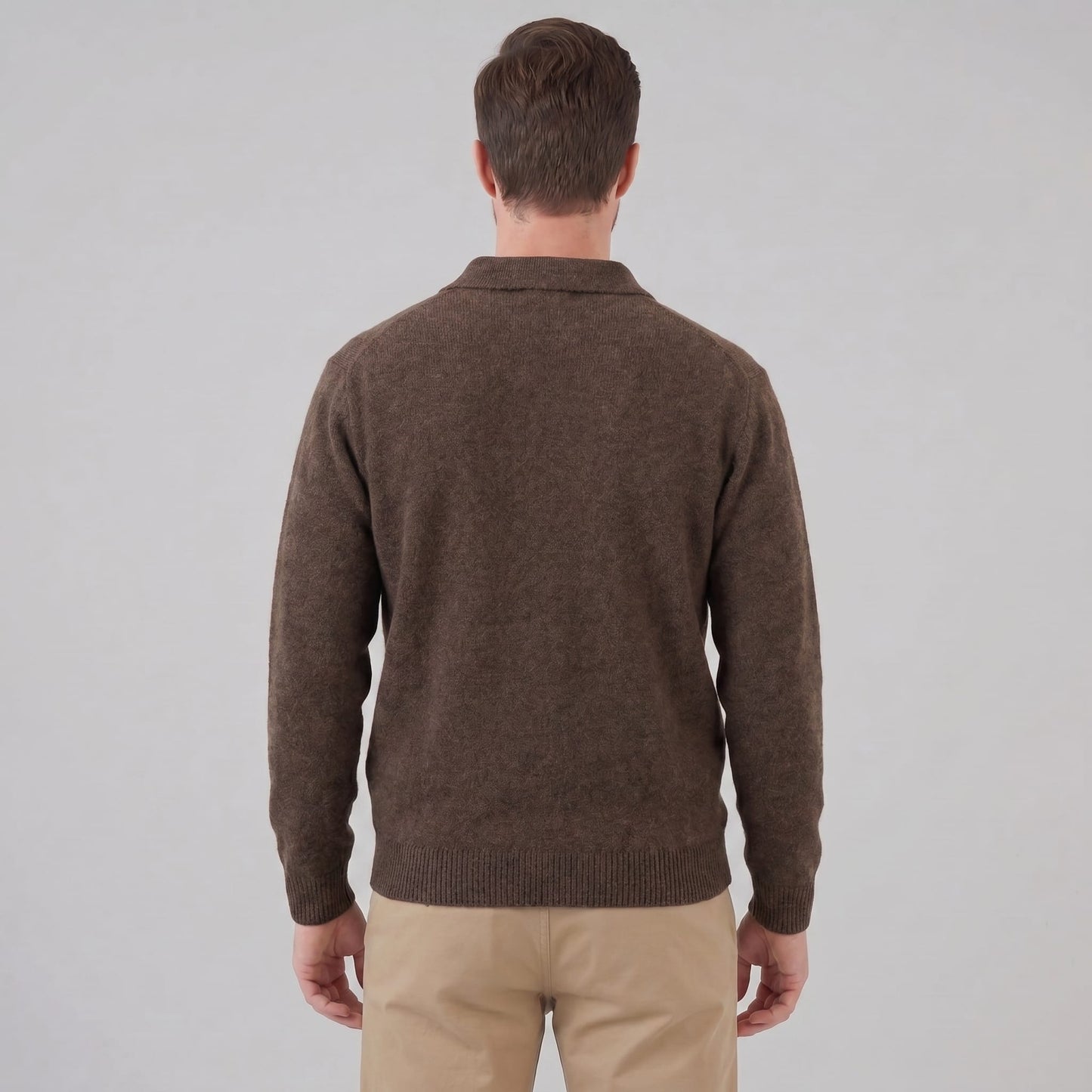 Herren Strickpullover mit Polokragen | Simon_3