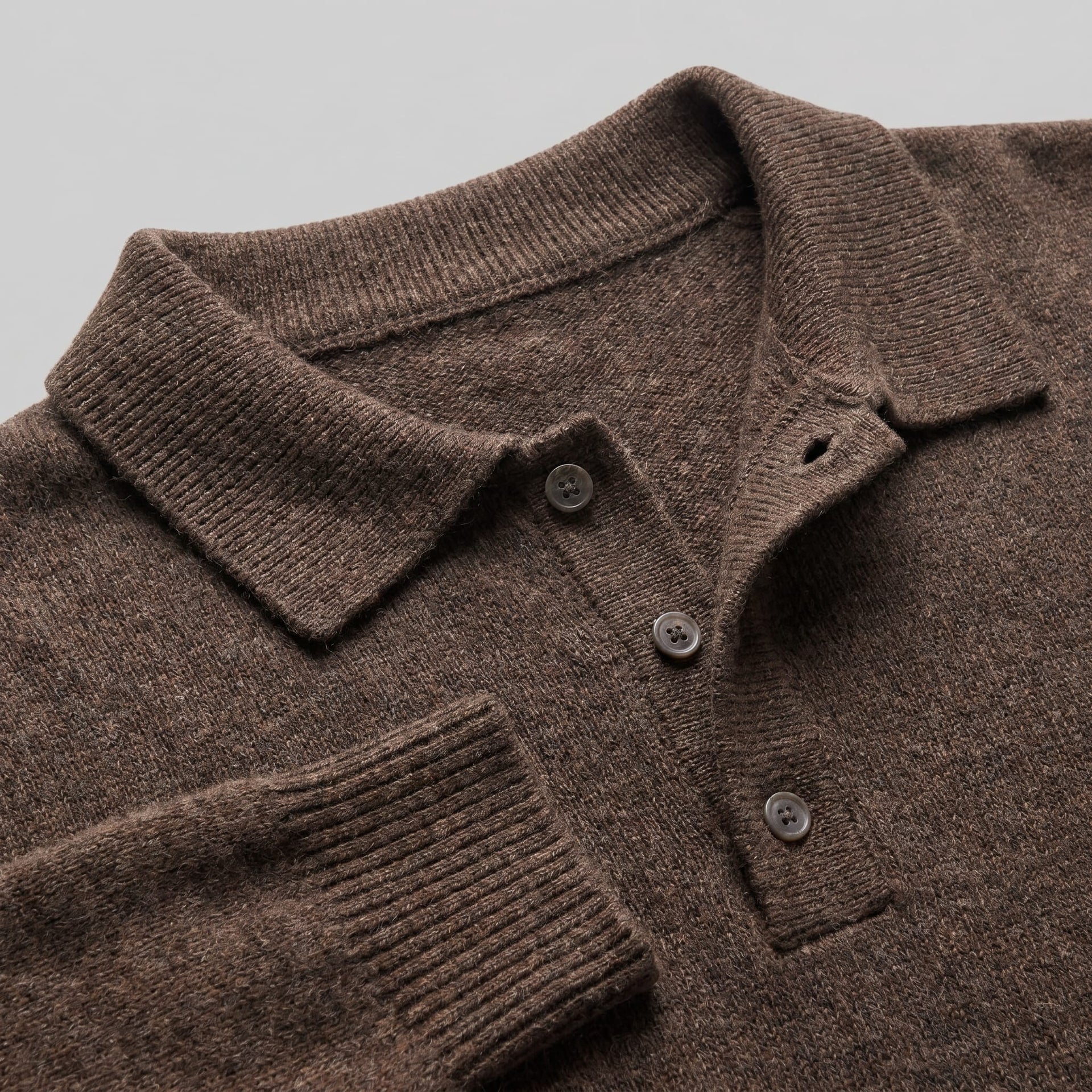 Herren Strickpullover mit Polokragen | Simon