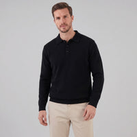 Herren Strickpullover mit Polokragen | Simon