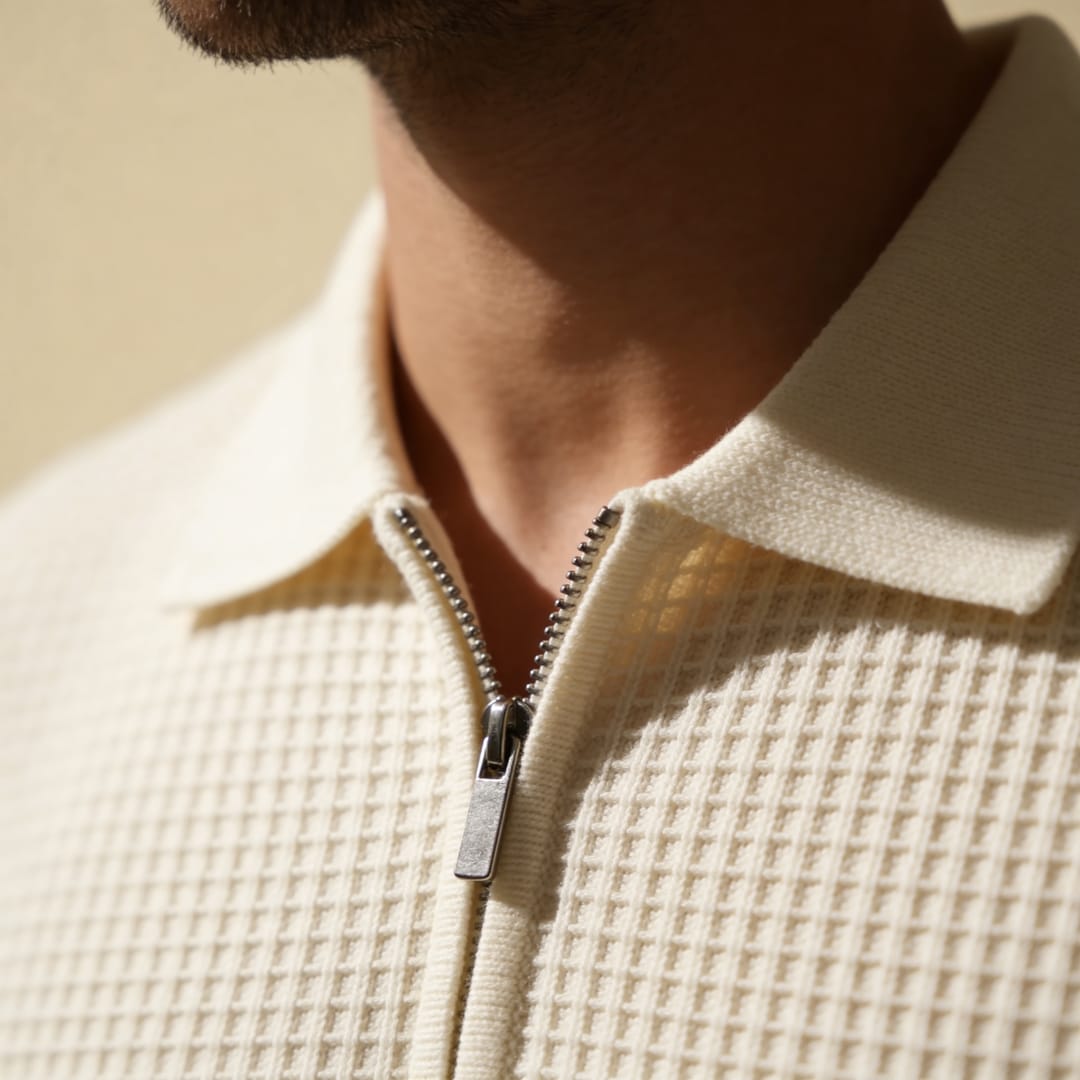 Herren Polo-Set mit Shorts und Reißverschluss | Marcel