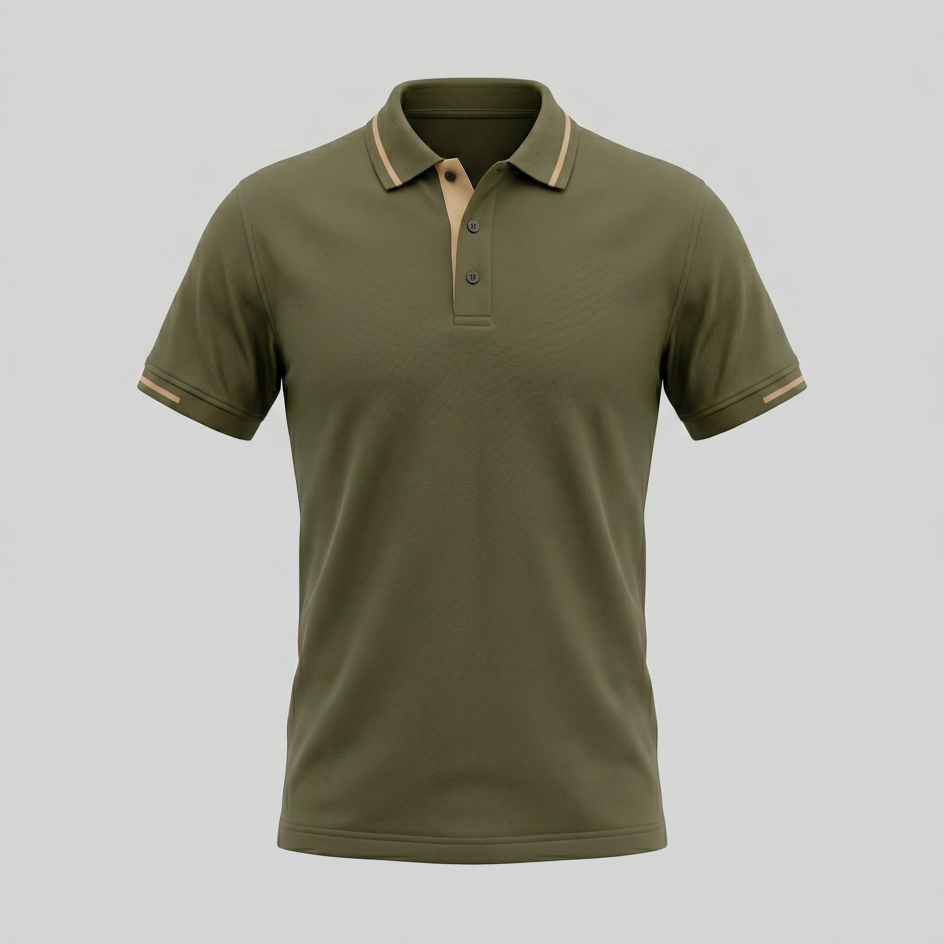 Herren Piqué-Poloshirt mit Kontrastkanten | Friedbert