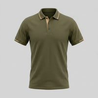 Herren Piqué-Poloshirt mit Kontrastkanten | Friedbert