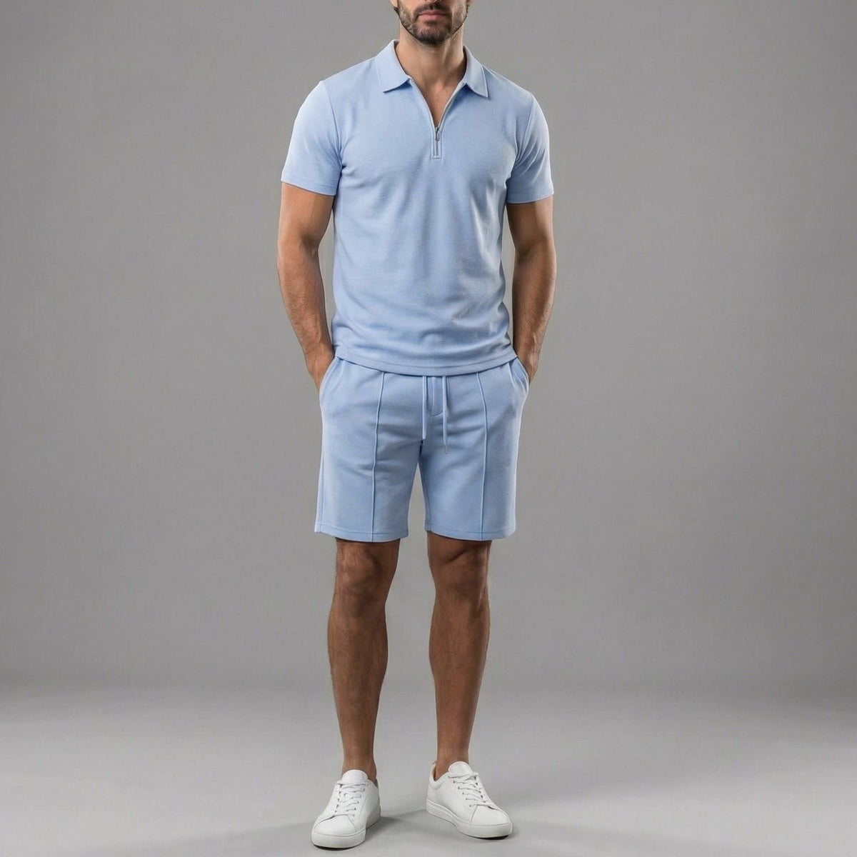 Herren Poloset mit Reißverschluss | Christoph_1
