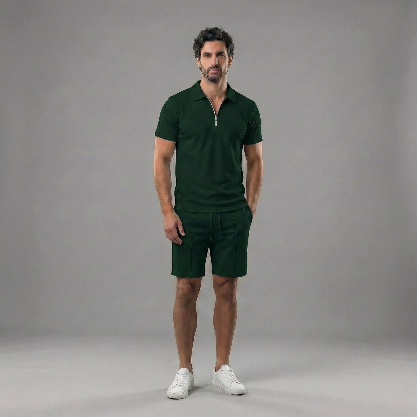 Herren Poloset mit Reißverschluss | Christoph_10