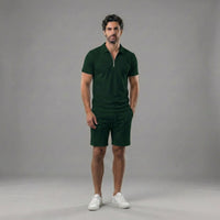Herren Poloset mit Reißverschluss | Christoph