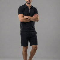 Herren Poloset mit Reißverschluss | Christoph