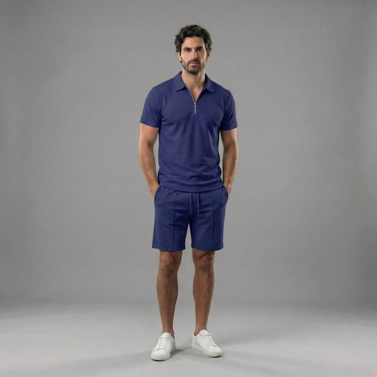 Herren Poloset mit Reißverschluss | Christoph_7