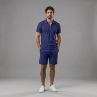 Herren Poloset mit Reißverschluss | Christoph