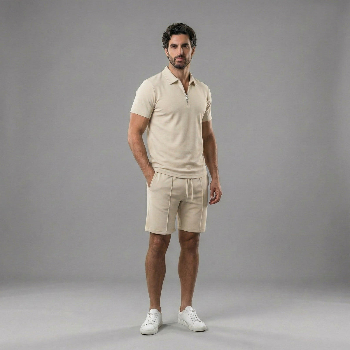 Herren Poloset mit Reißverschluss | Christoph_8